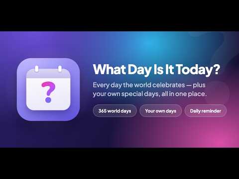 What Day Is It video